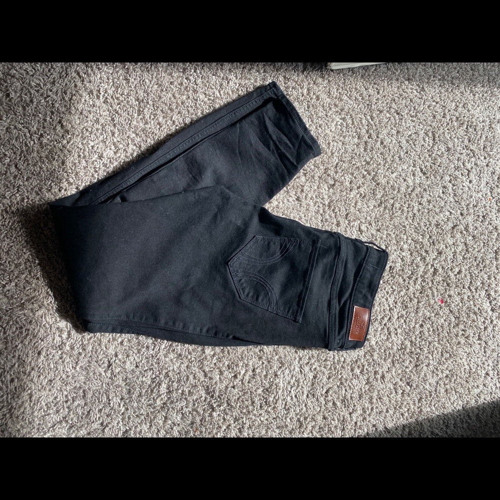 Black Ripped Hollister Jeans!